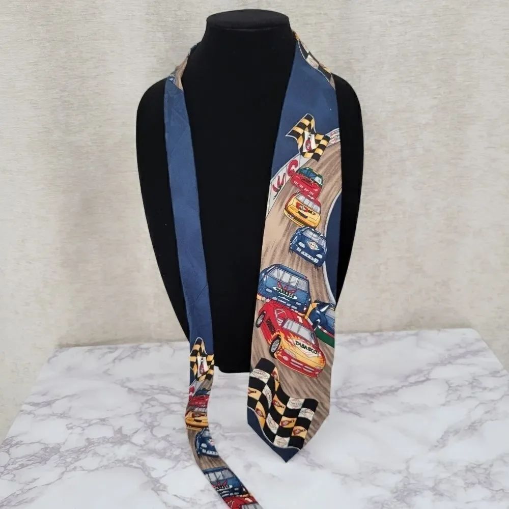 TABASCO Silk Nascar Men's Necktie